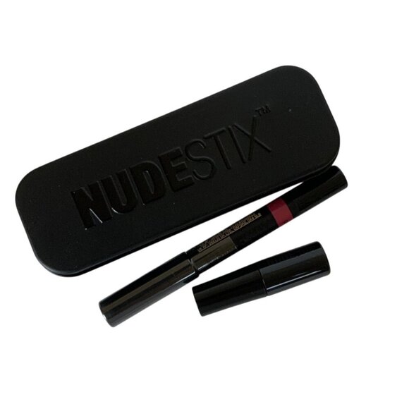 Nudestix Intense Matte Lip & Cheek Pencil SWEET CHEEKS With Sharpener in Box - Picture 1 of 4